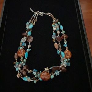 Multi layered necklace